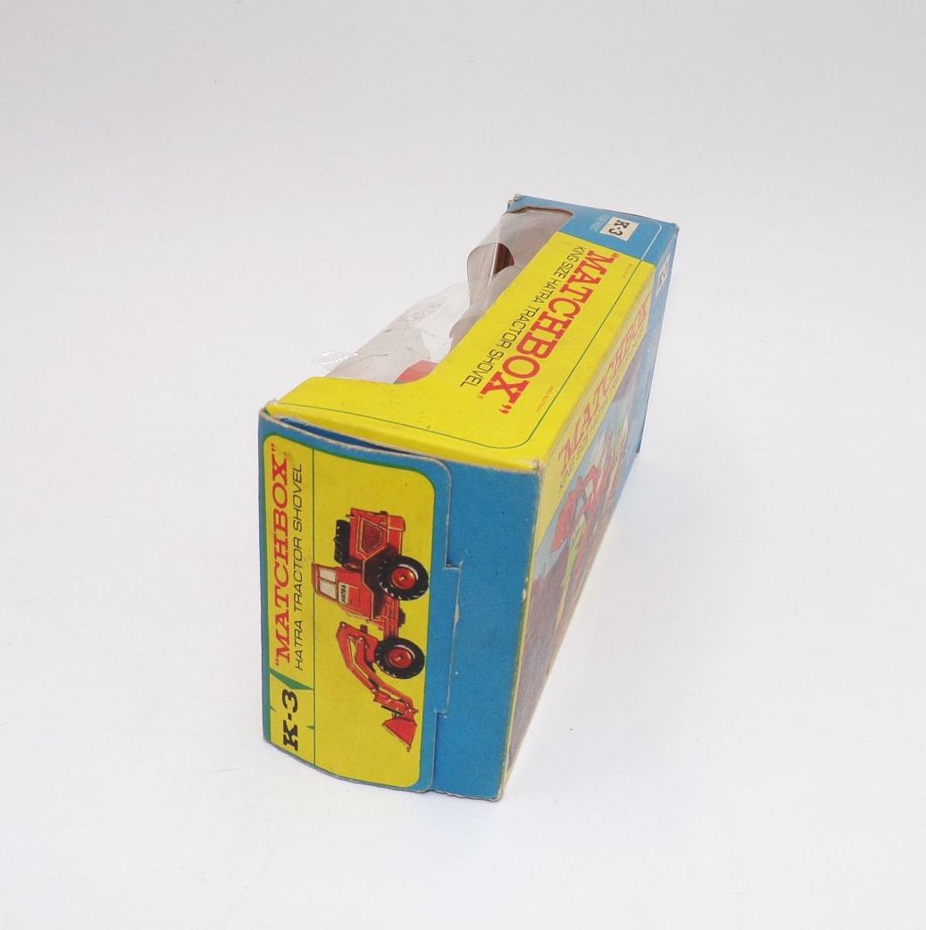 Matchbox K-3 Hatra Tractor Shovel mit Originalkarton
