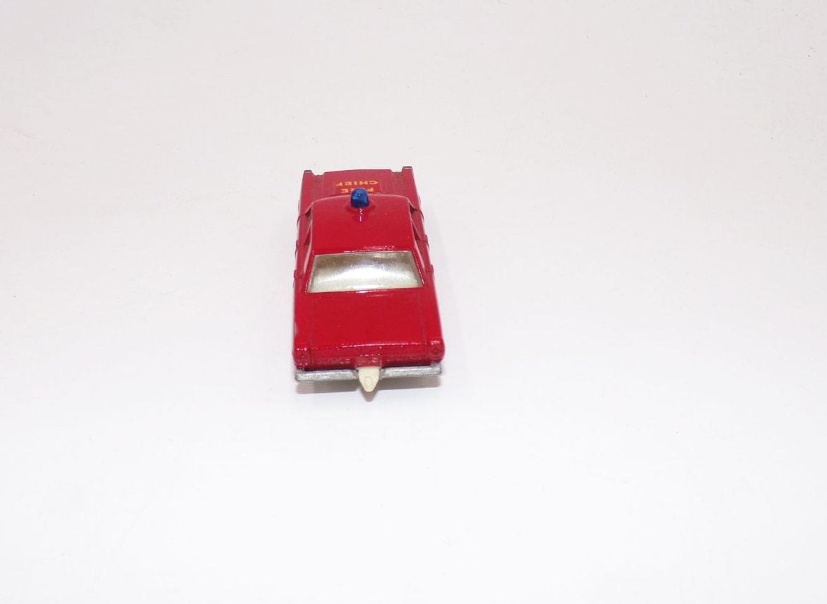 Altes Matchbox Modellauto No 59 Fire Chief Car mit OVP