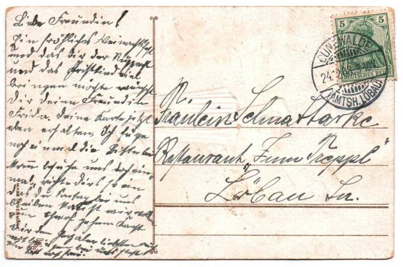 Ak Fröhliche Weihnachten Engel mit Tannenbaum 1908