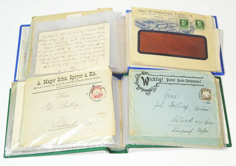 Konvolut Briefe Ganzsachen Bayern vor 1945 