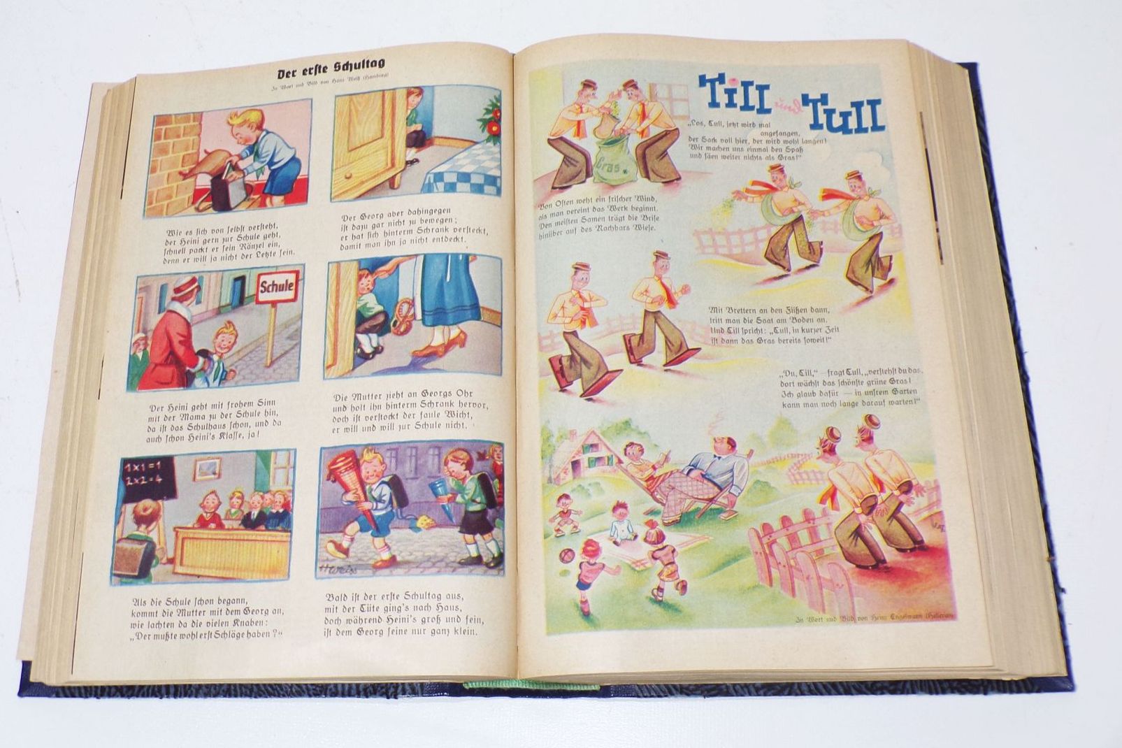 Der kleine Genossenschafter 1933 bis 1938 gebundene Kinderzeitung 