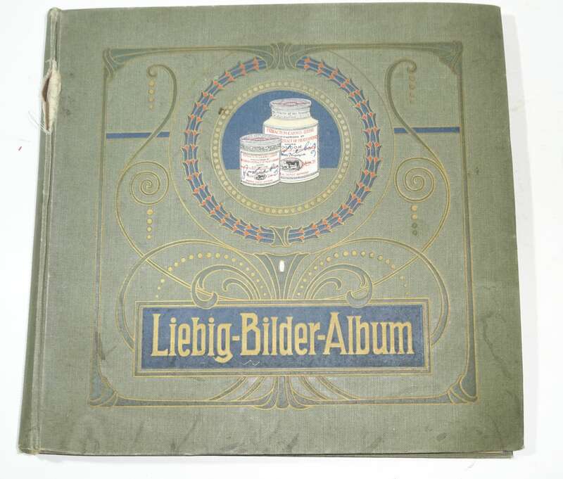 Liebig Bilder Album mit 270 Sammelbilder vor 1945 