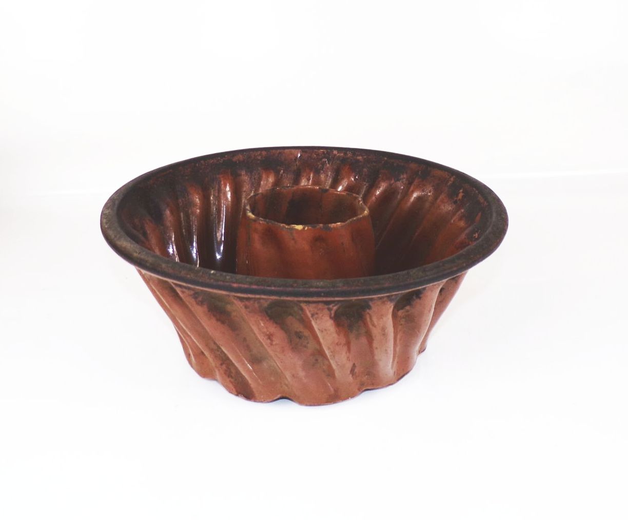 Alte Bachformen Keramik Gugelhupf Form Landhaus Deko 3 Stück