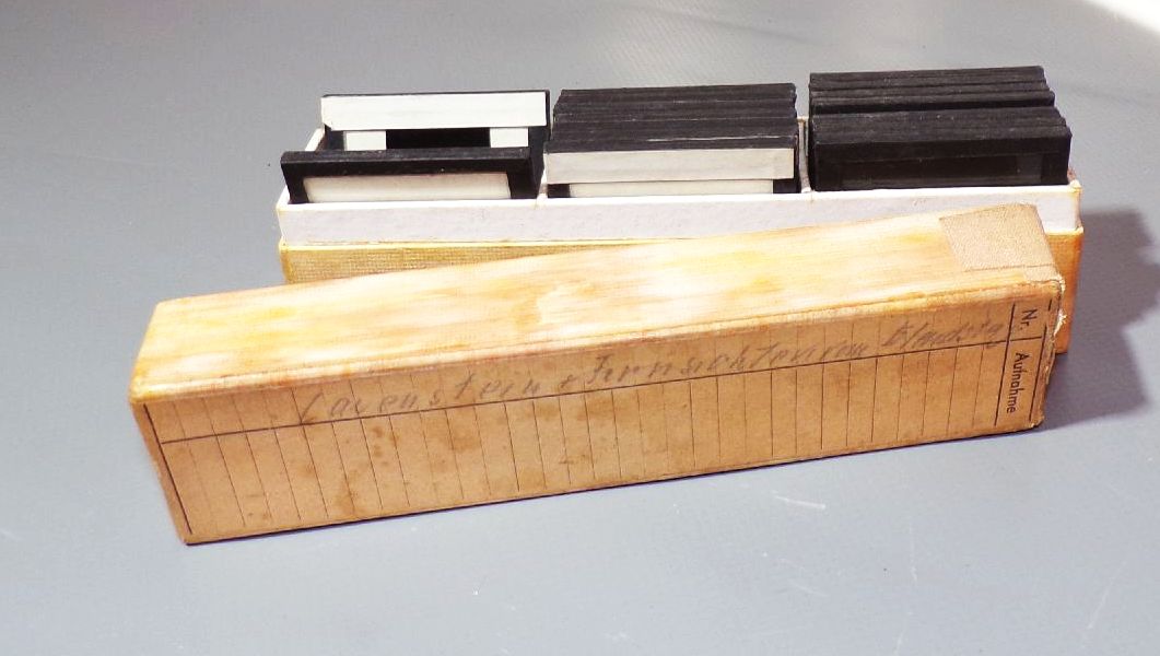 Glasdia Lauenstein 16 Stück Dia Farbdia 1950er 