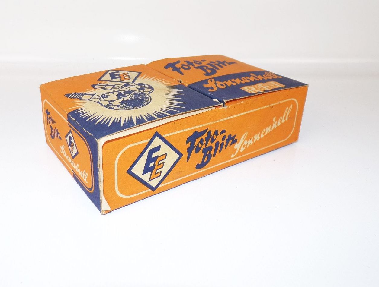 RFT Foto Blitz Sonnenhell Glühleuchten Birnen 4 Stück Foto Beleuchtung OVP