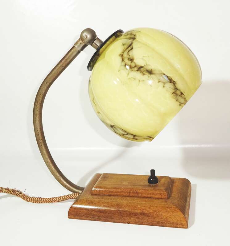 Kugellampe Art Deco Nachttischlampen Set Paar Tischlampen Fröhlich Leuchten 