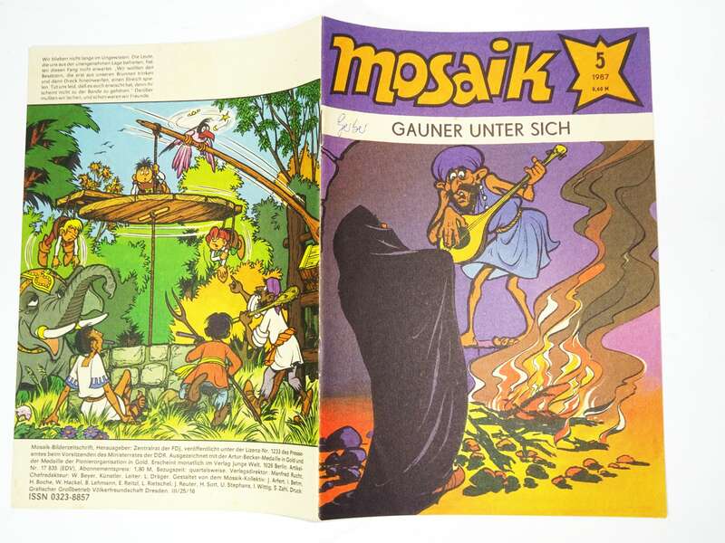 Mosaik Jahrgang 1987 Abrafaxe DDR Comic