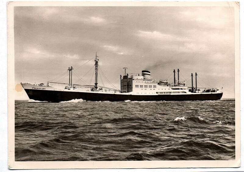 Foto Ak Hamburg Amerika Linie 1958