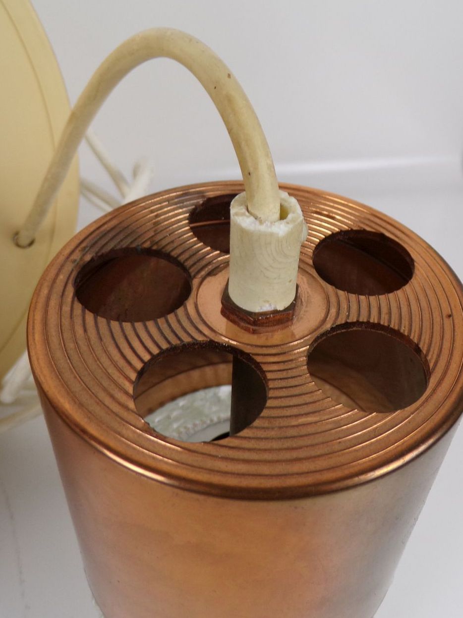 Alte Deckenleuchte Pendellampe 1970er DDR Kaskadenlampe Alte Deckenleuchte Pendellampe 1970er DDR Kaskadenlampe