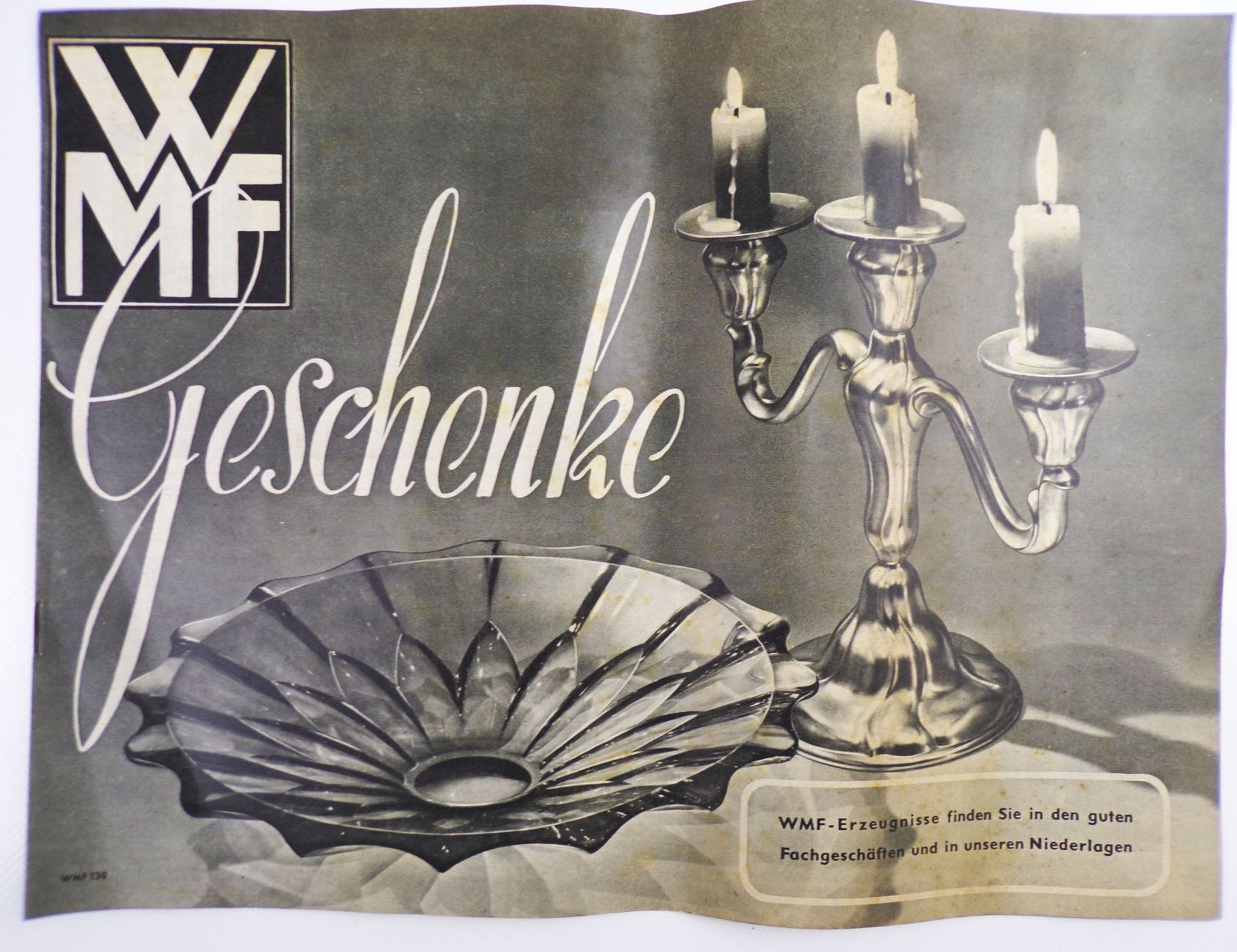 WMF Geschenke Prospekt um 1935 WMF Geschenke Prospekt um 1935