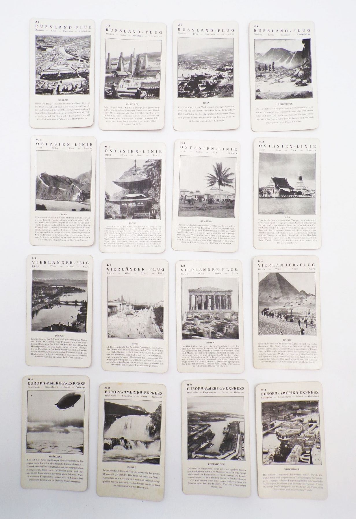 Das neue Weltflug Quartett Walter Mackenthun Spear und Söhne Nürnberg 