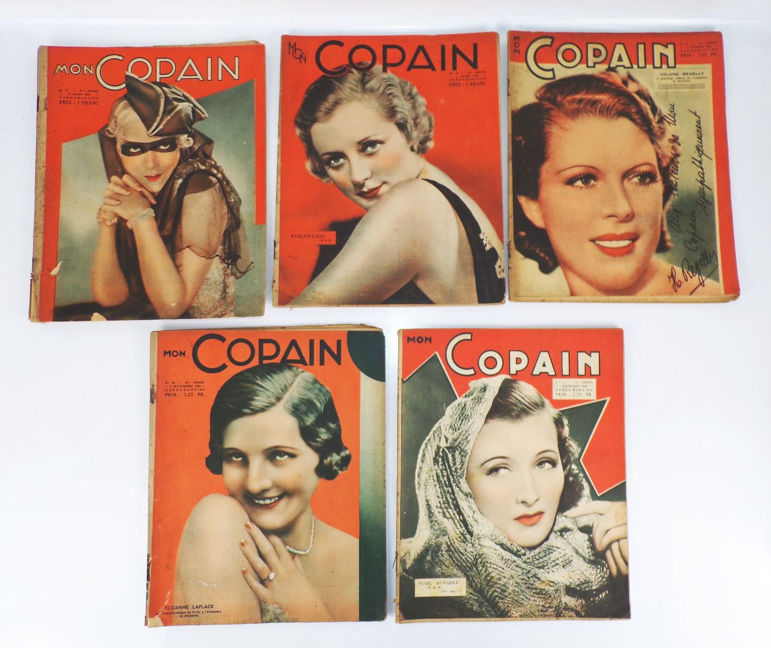 Mon Copain 1935 bis 1938 Frankreich 11 alte Zeitschriften france Mon Copain 1935 bis 1938 Frankreich 11 alte Zeitschriften france