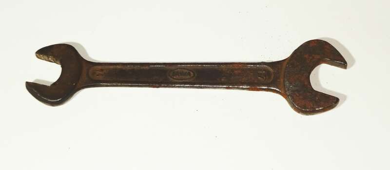 Alter Jawa Maulschlüssel Bordwerkzeug 14 mm 17 mm Oldtimer