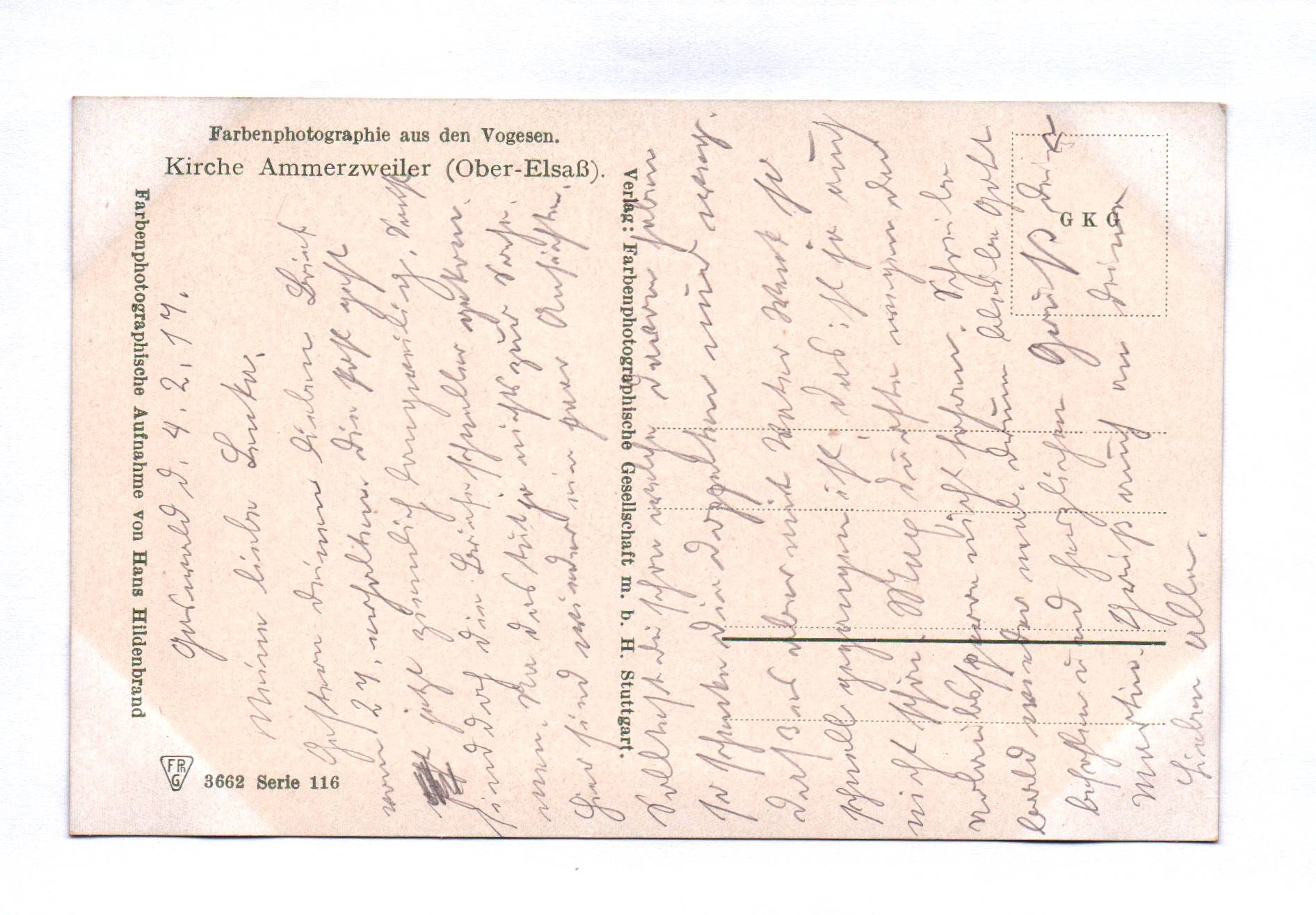 Ak Kirche 1 Wk Ammerzweiler Ober Elsaß 1917 Vogesen Ak Kirche 1 Wk Ammerzweiler Ober Elsaß 1917 Vogesen