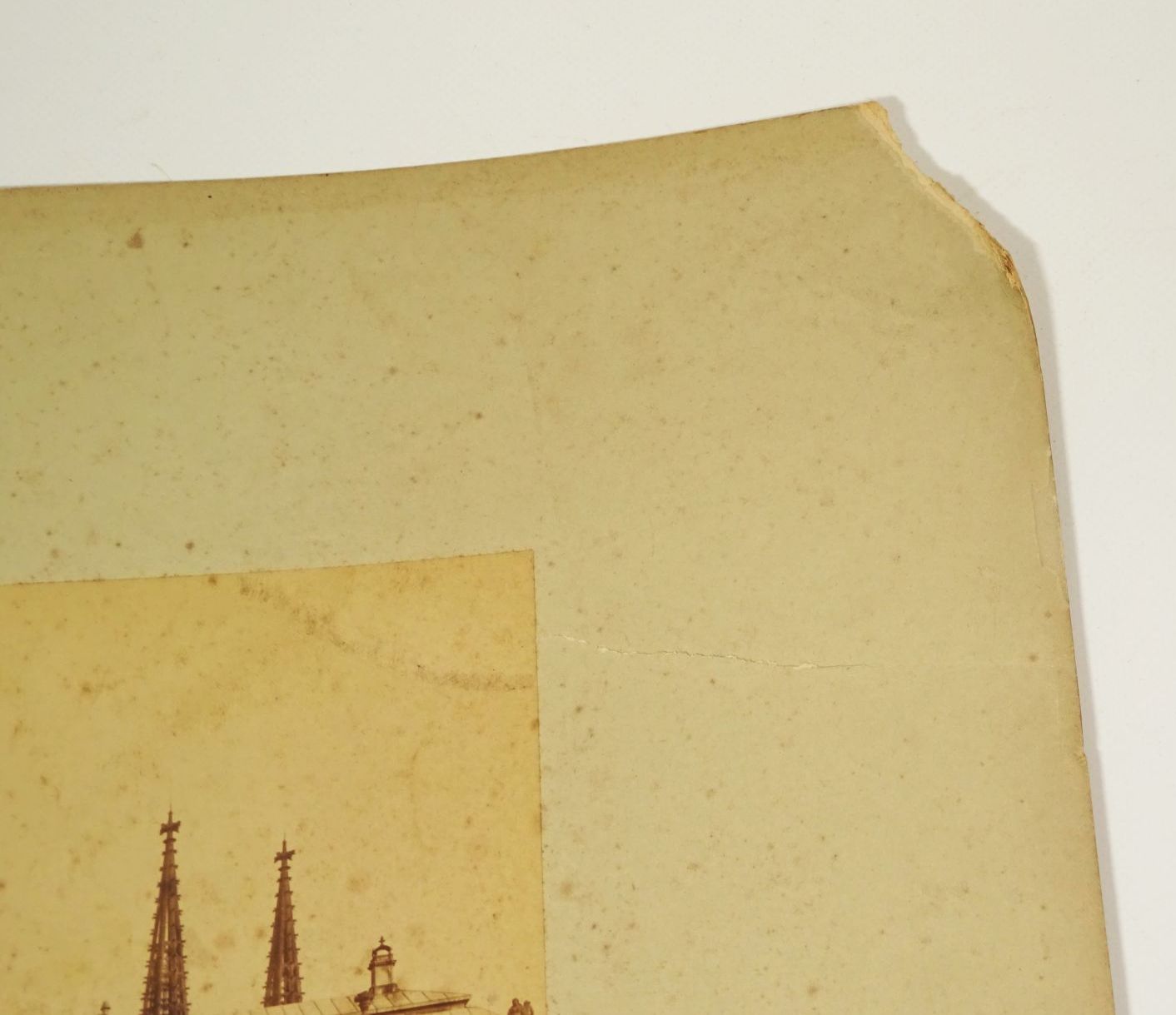 Foto Dresden Zwinger Glockenspielpavillon um 1890 Albuminfoto 