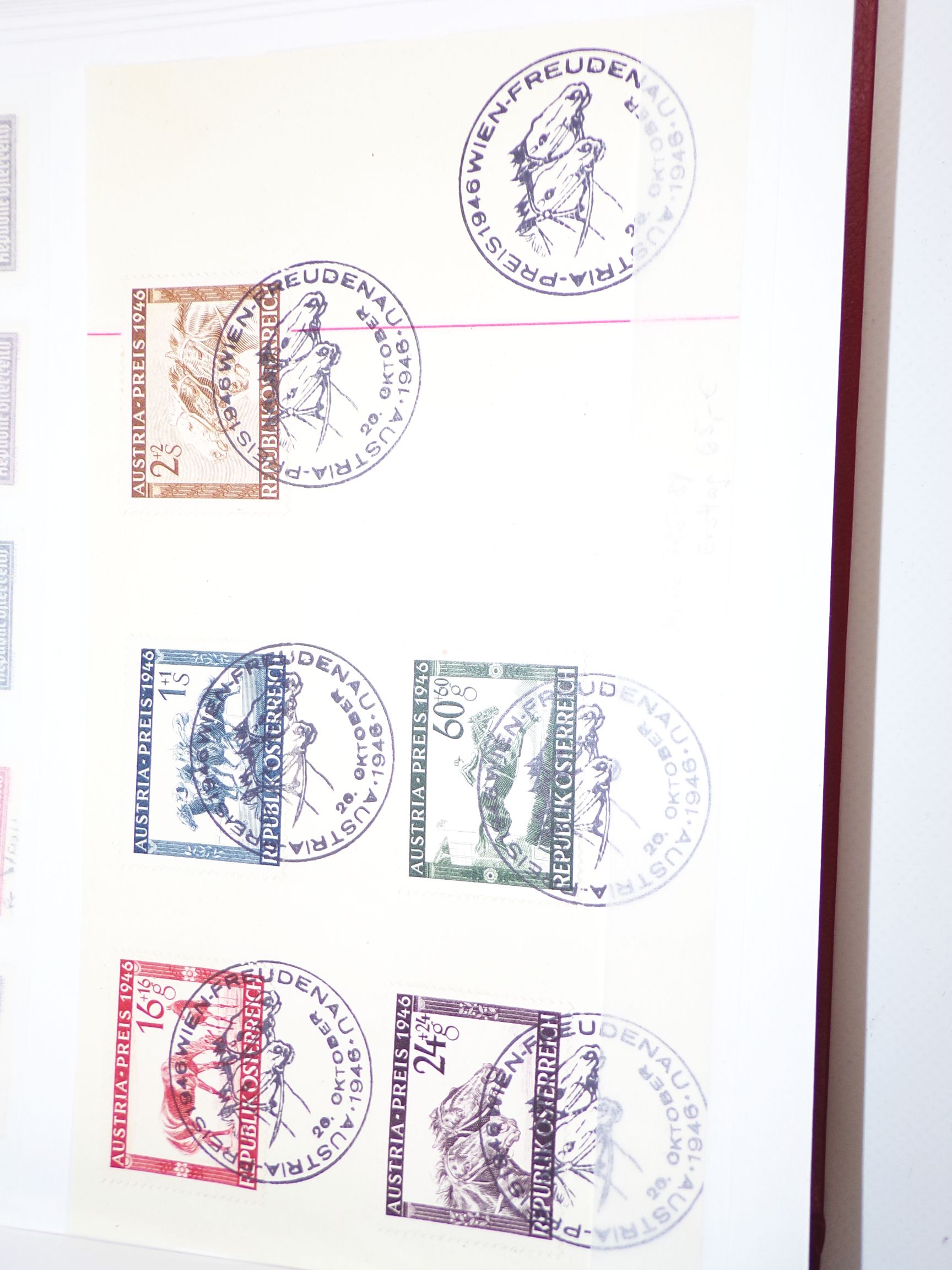 Österreich Briefmarken ab 1854 Austria aus Nachlass