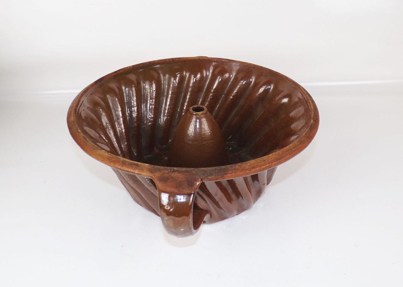 Alte Bachformen Keramik Gugelhupf Form Landhaus Deko 3 Stück