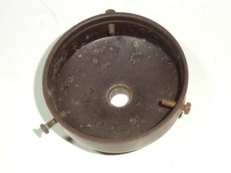 Bakelit Lampenglashalter altes Lampenersatzteil 