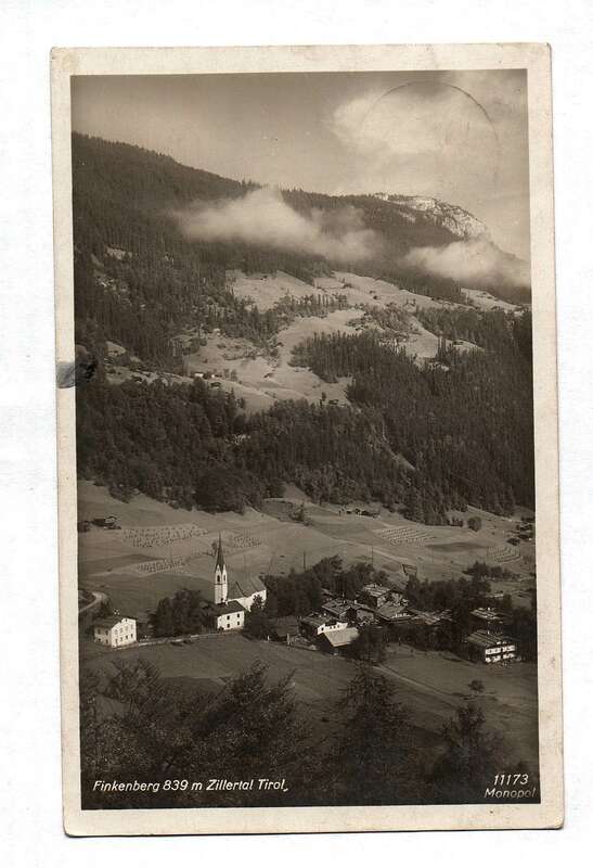Ak Foto Finkenberg Zillertal Tirol
