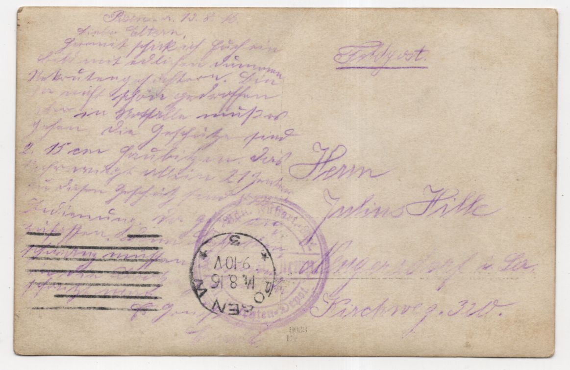 Foto Ak Soldaten Artillerie Kanonen Geschütze Posen Solatsch 1916 NR10081
