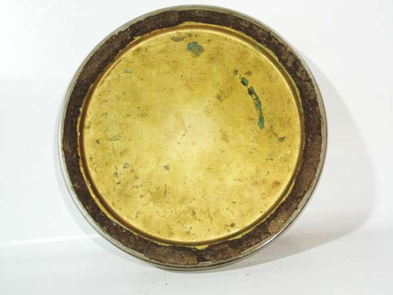 Waldbaur alter Zahlteller Glas Kakao Schokolade Reklame Teller