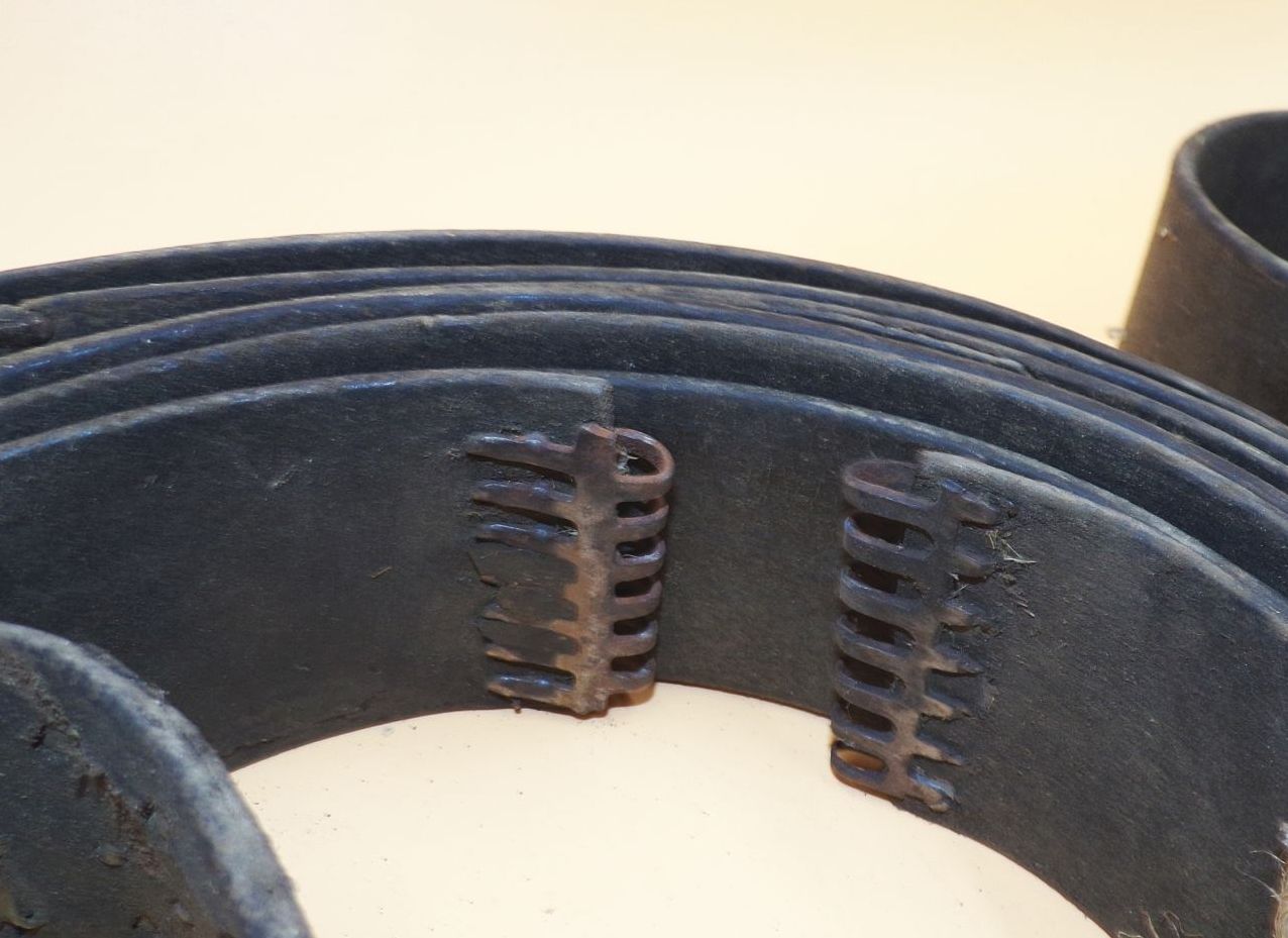 Alter Lederriemen Antriebsriemen Transmission Riemen 