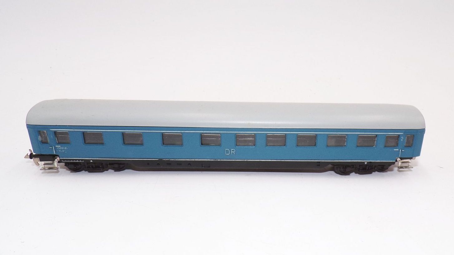 Alter Zeuke TT Schnellzugwagen Blau DR Alter Zeuke TT Schnellzugwagen Blau DR