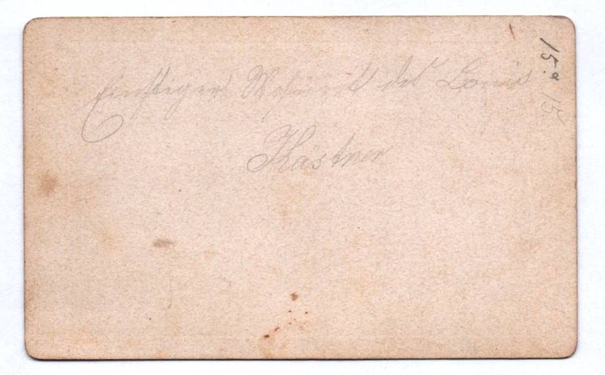 CDV Foto Hoffenthal in Labrador Hopedale Neufundland um 1880 