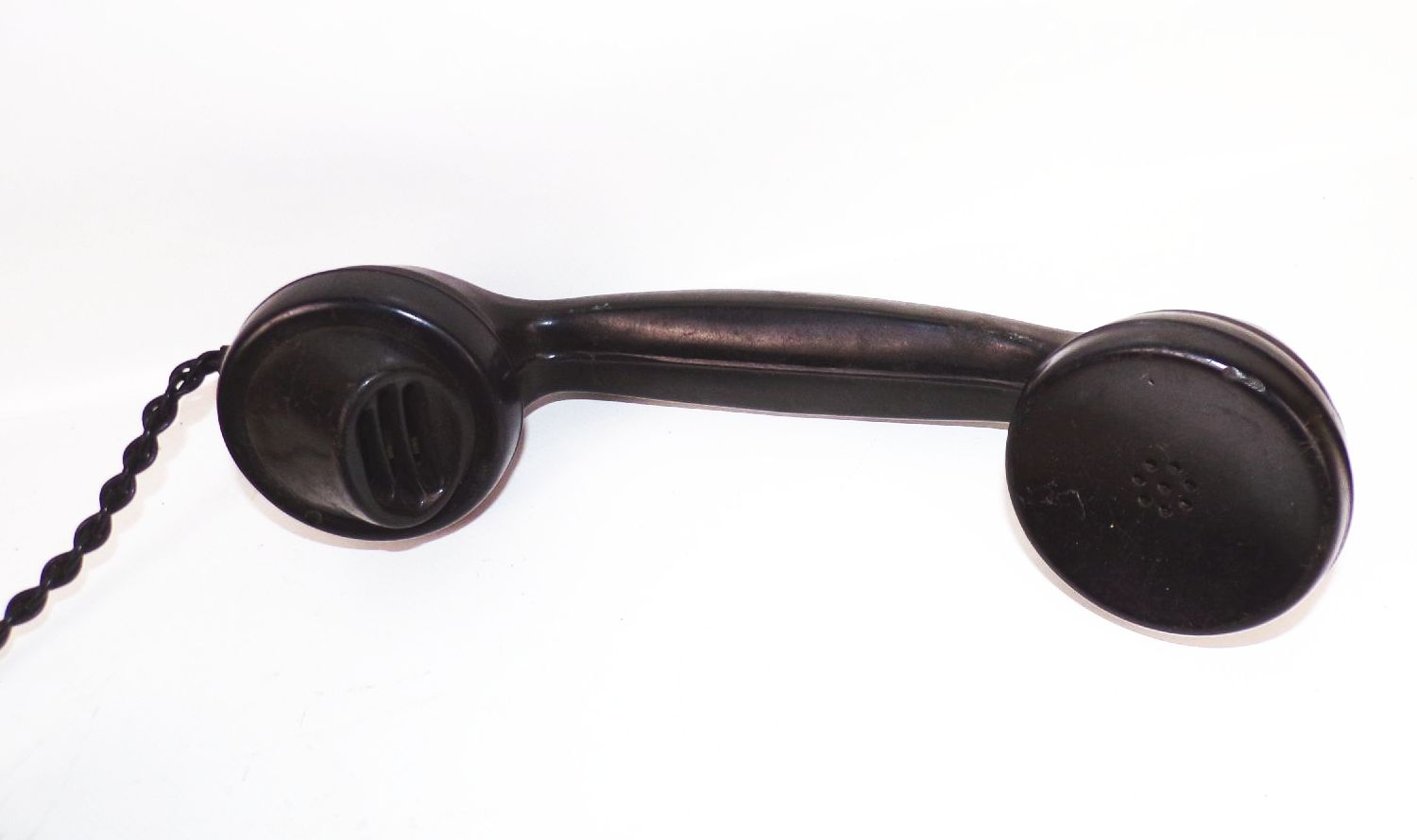 Altes Telefon Wählscheibe Schwarz Metall Loft Deko