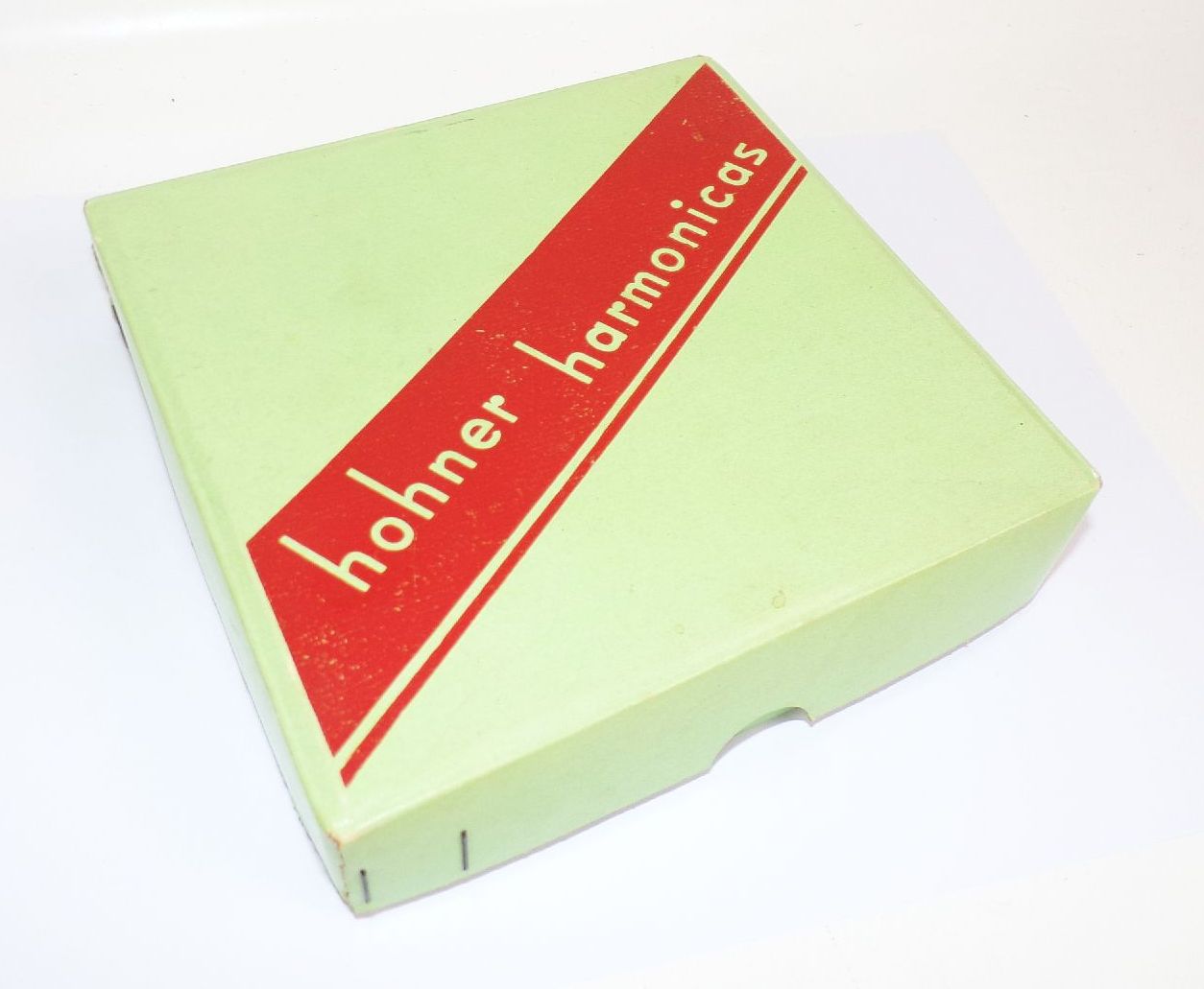 Hohner Harmonika Originalkarton leer Mundharmonika 1930er 