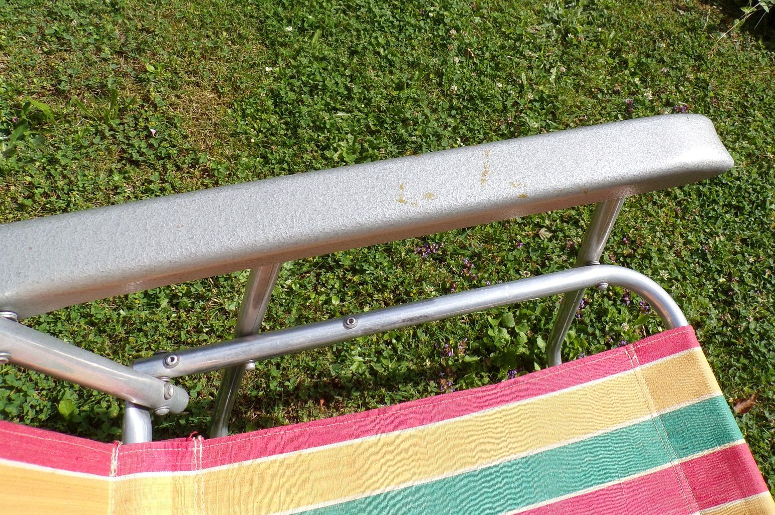 DDR Campingstuhl Klappstuhl Stuhl Retro Look 