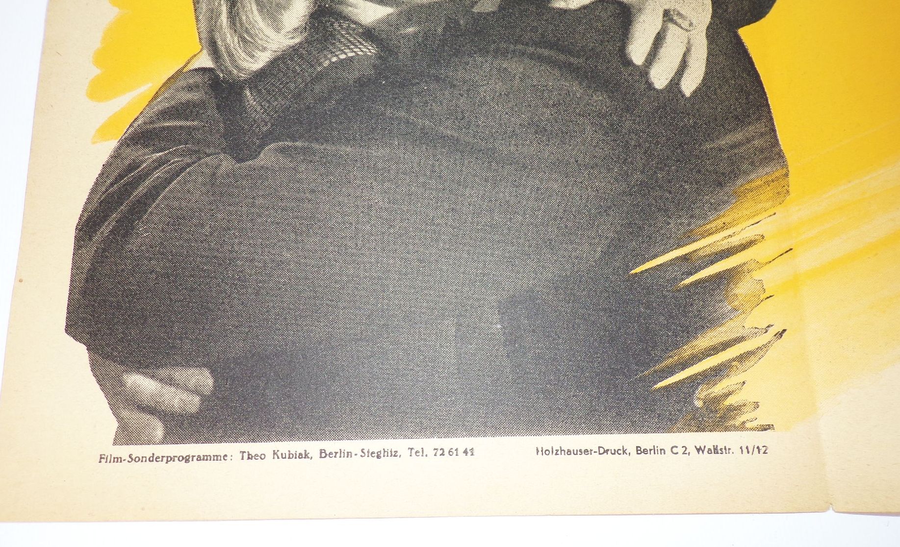 Filmplakat Gauner im Frack Konflikt Camilla Horn 1942 Geppers Poster Filmplakat Gauner im Frack Konflikt Camilla Horn 1942 Geppers Poster