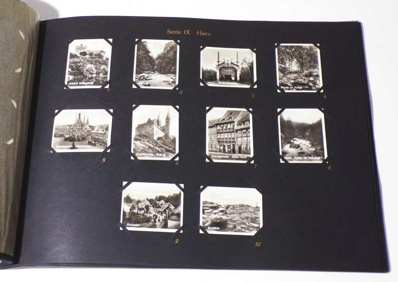 Das schöne Deutschland mit Gebieten vollständiges Sammelbilderalbum