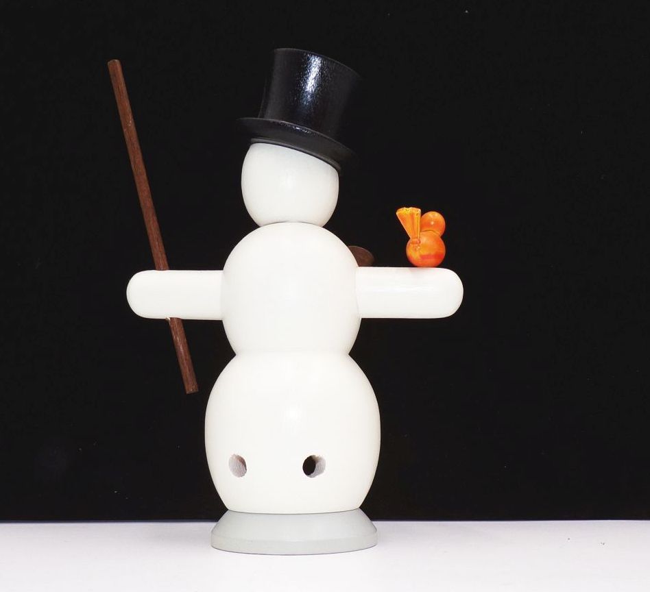 Räuchermännchen Schneemann Räuchermann PGH Seiffener Volkskunst Erzgebirge Räuchermännchen Schneemann Räuchermann PGH Seiffener Volkskunst Erzgebirge