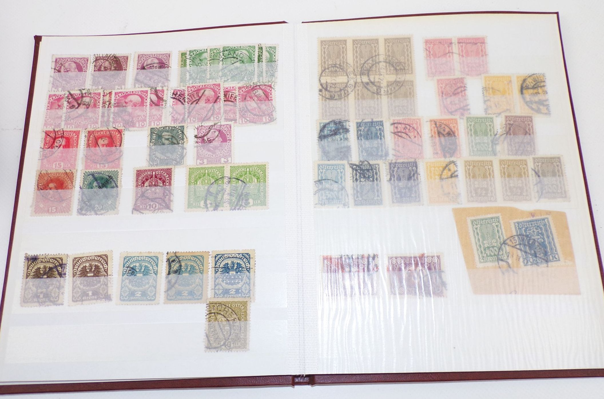 Österreich Briefmarken ab 1854 Austria aus Nachlass