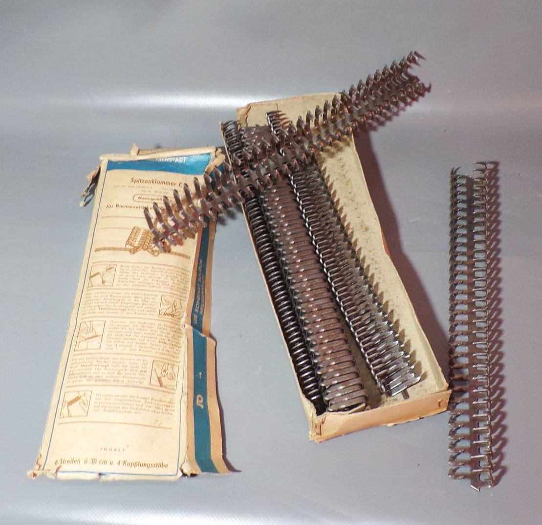 Riemenverbinder 8 Stück DDR 7 bis 8 mm 