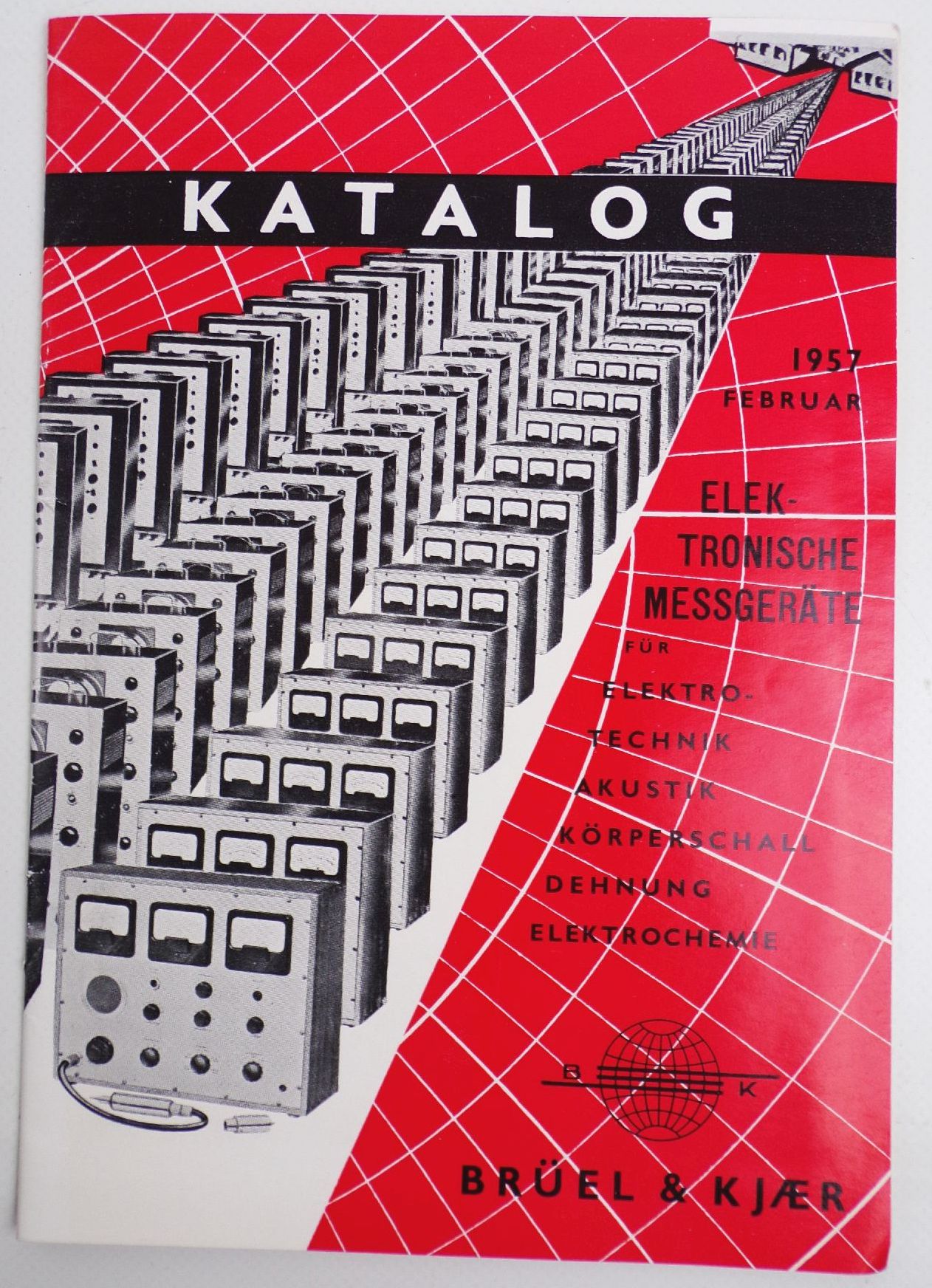 Brüel und Kjaer Katalog Anleitung 1957 Elektronische Messgeräte 