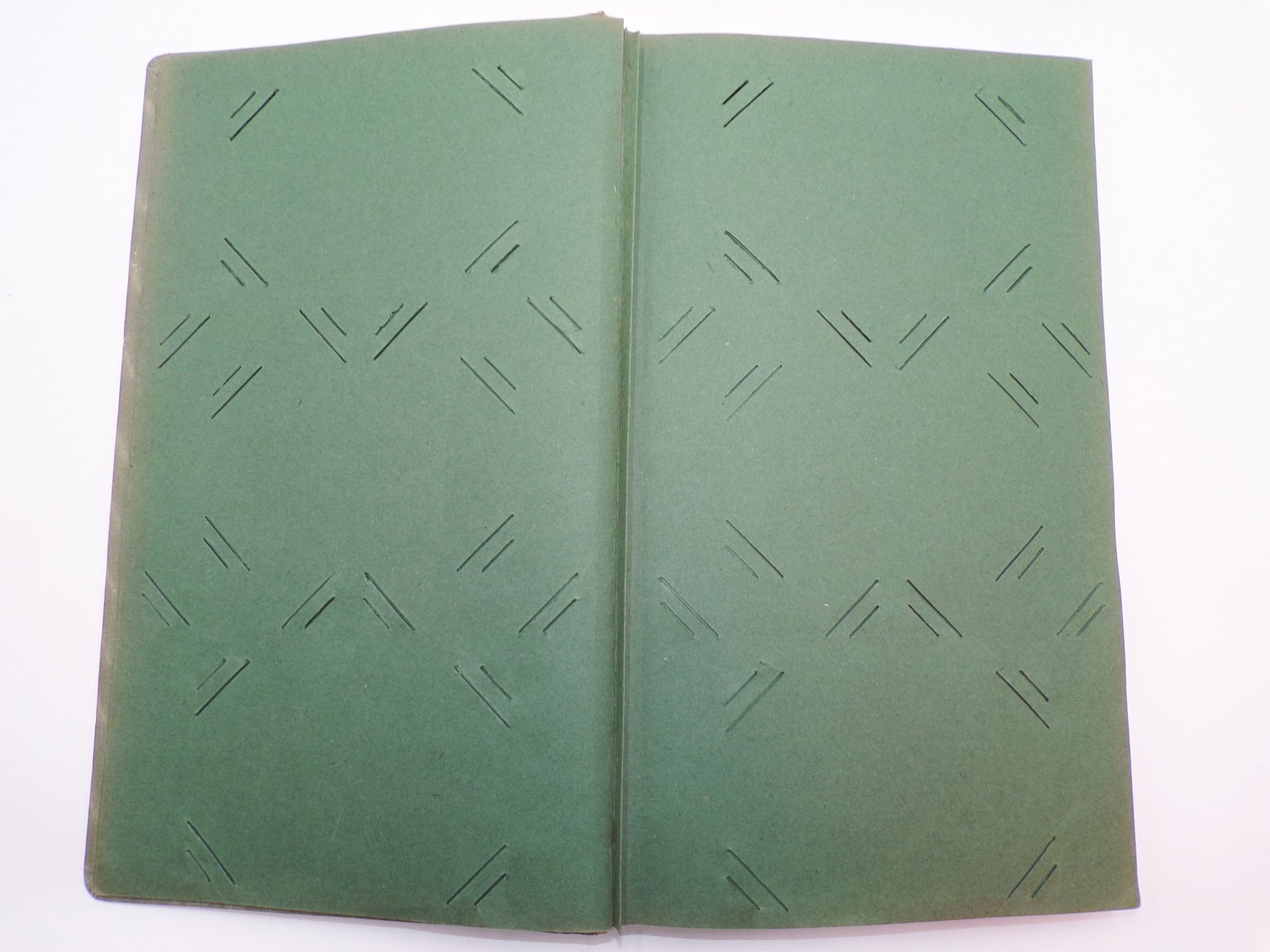 Altes Postkartenalbum leer Leeralbum ohne Ansichtskarten mit Schuber