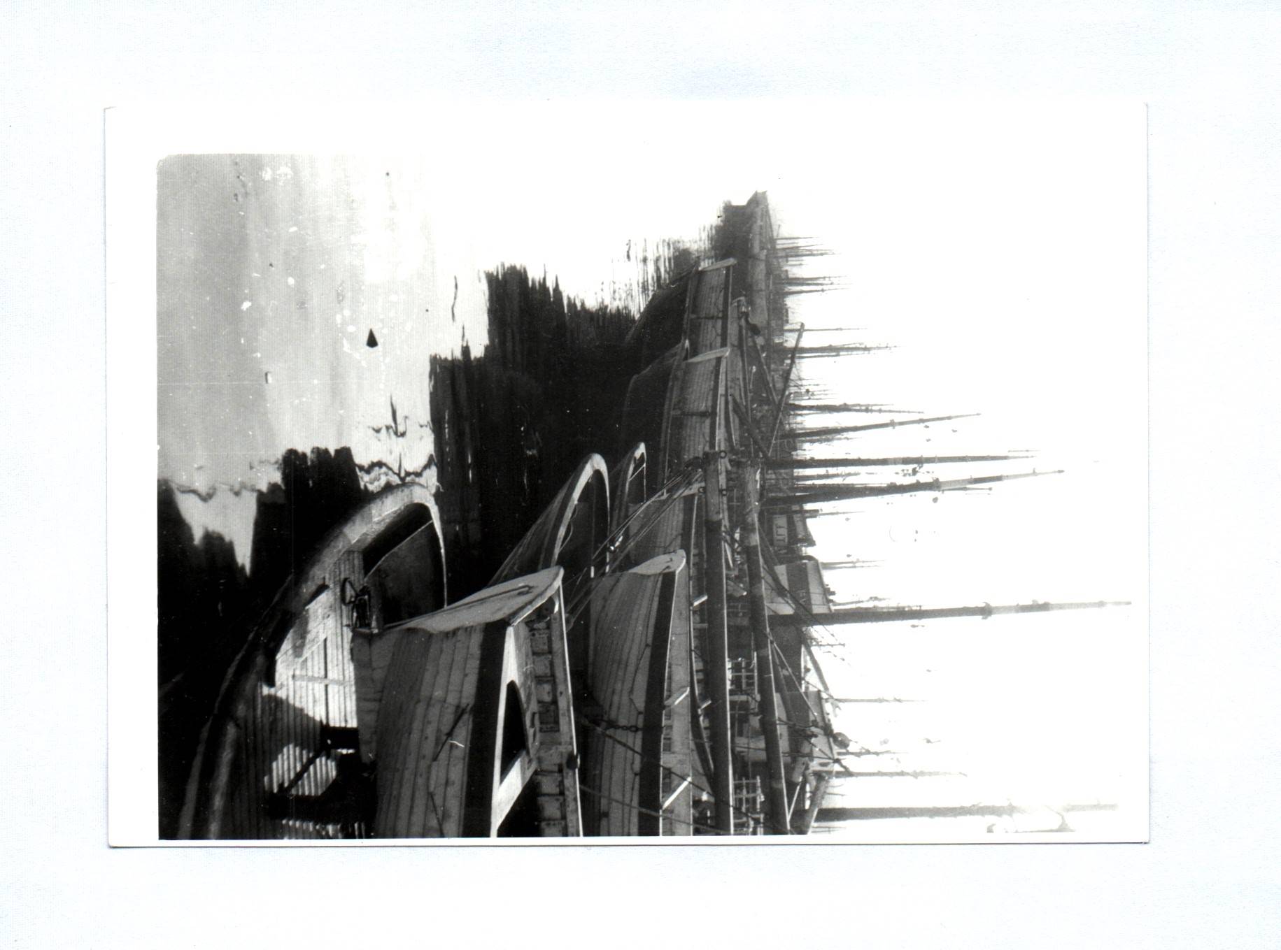 5x Foto den Haag Scheveningen Hafen einlaufender Fischdampfer 1962