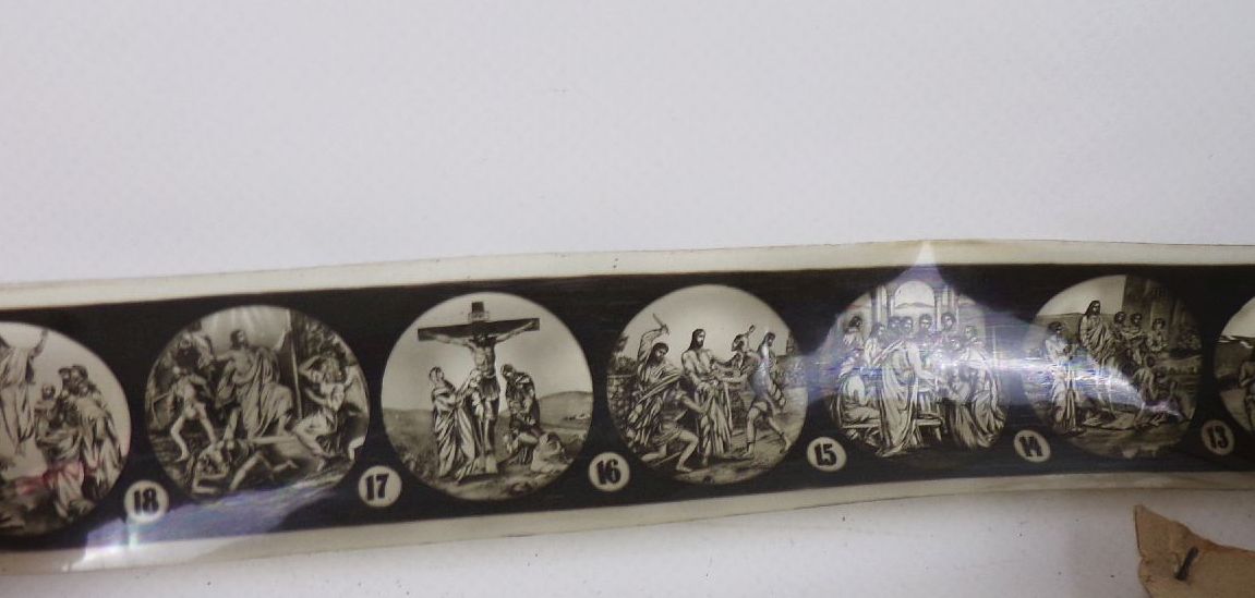 Carette Laterna Magica OVP Konvolut Glasplatten Bilder 35 mm Filme Nachlass