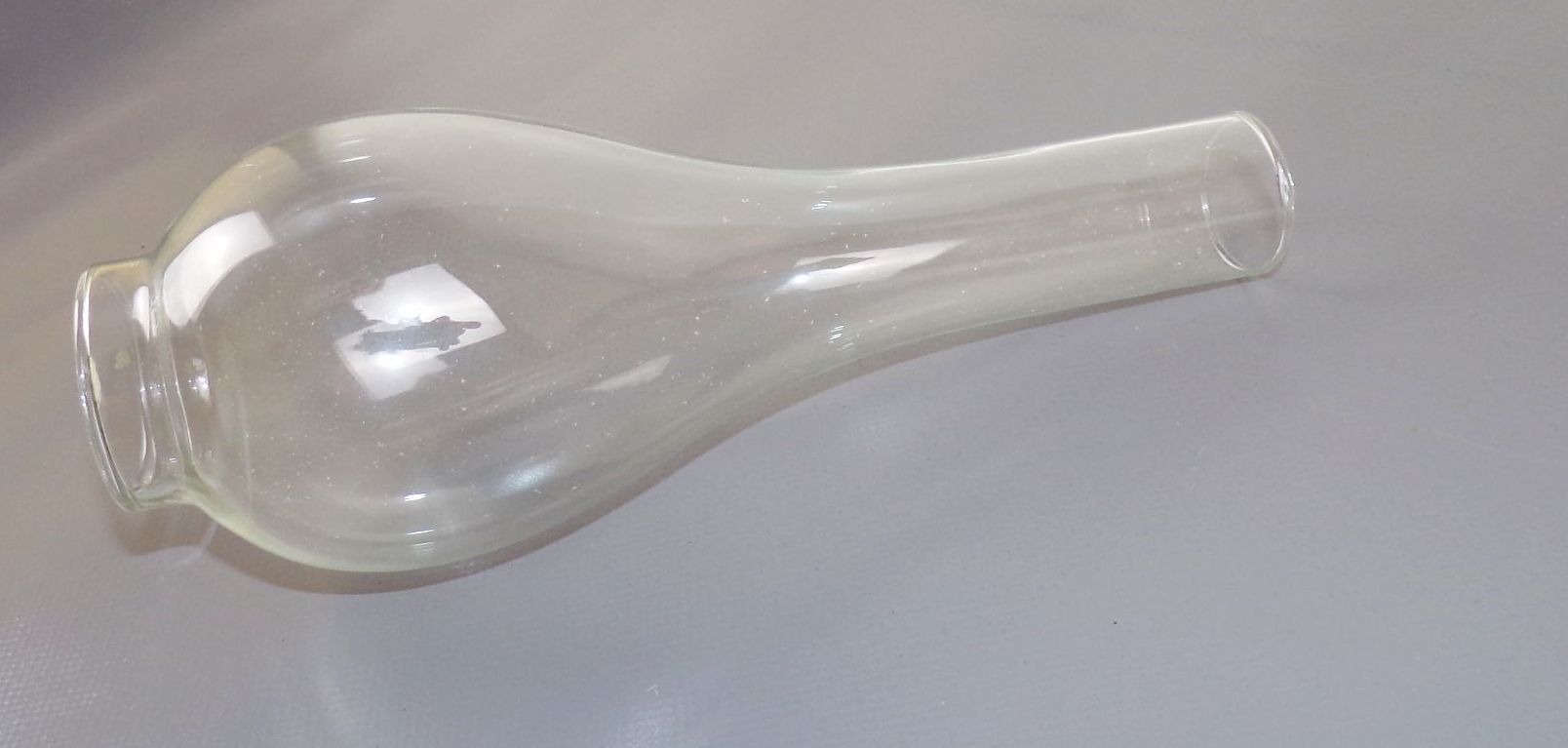 Alte Ersatzglas Glas Zylinder Aufnahme 50 transparent Petroleumlampe Öllampe