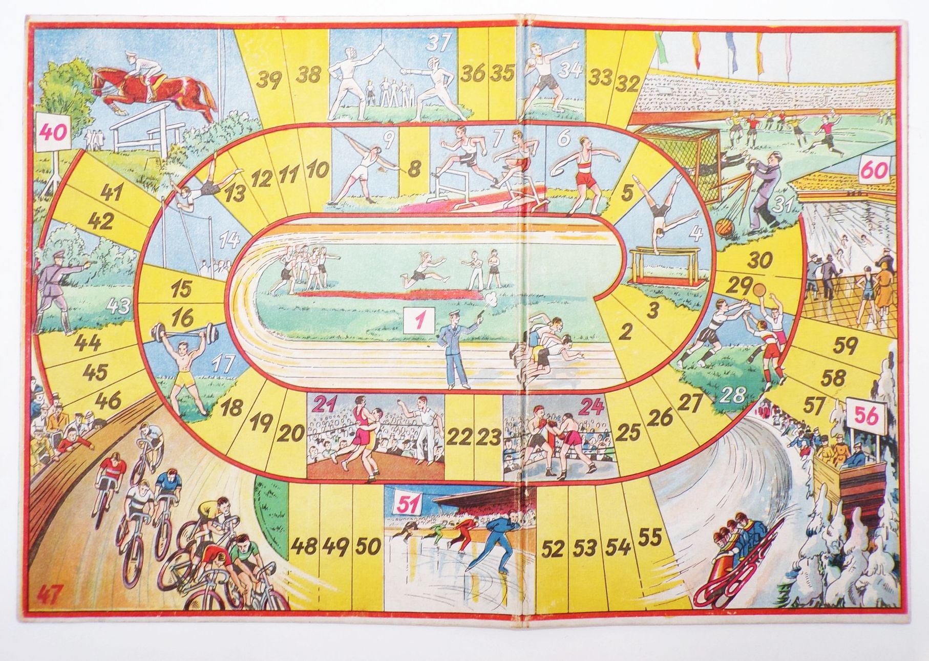 Sport Die Ertüchtigung des Volkes um 1935 Spielplan Sport Die Ertüchtigung des Volkes um 1935 Spielplan