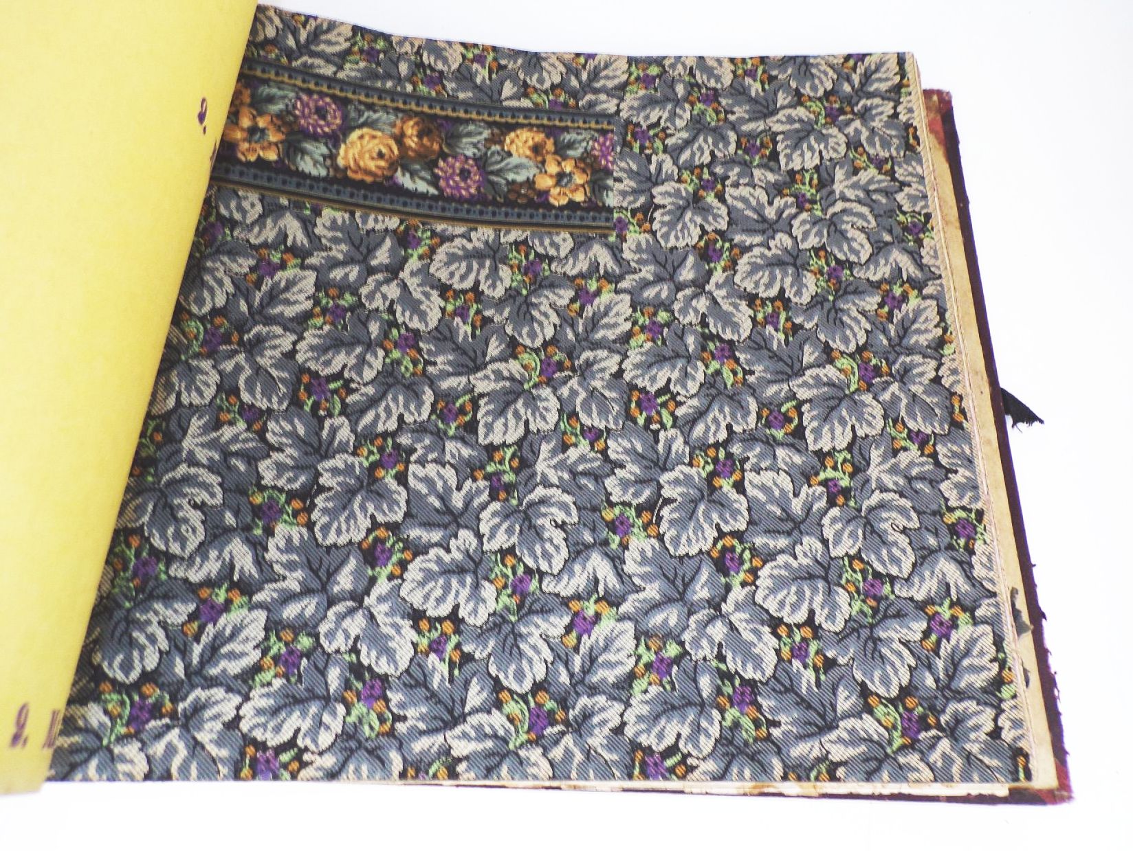 Altes Tapeten Musterbuch Schlote Dresden 1921 Altes Tapeten Musterbuch Schlote Dresden 1921