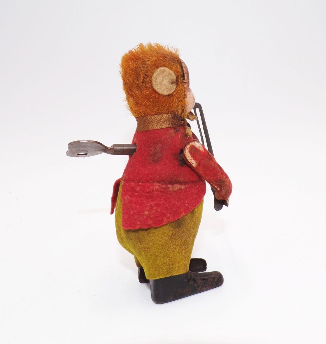 Schuco Affe mit Geige Uhrwerk mit Schlüssel Schuco Affe mit Geige Uhrwerk mit Schlüssel