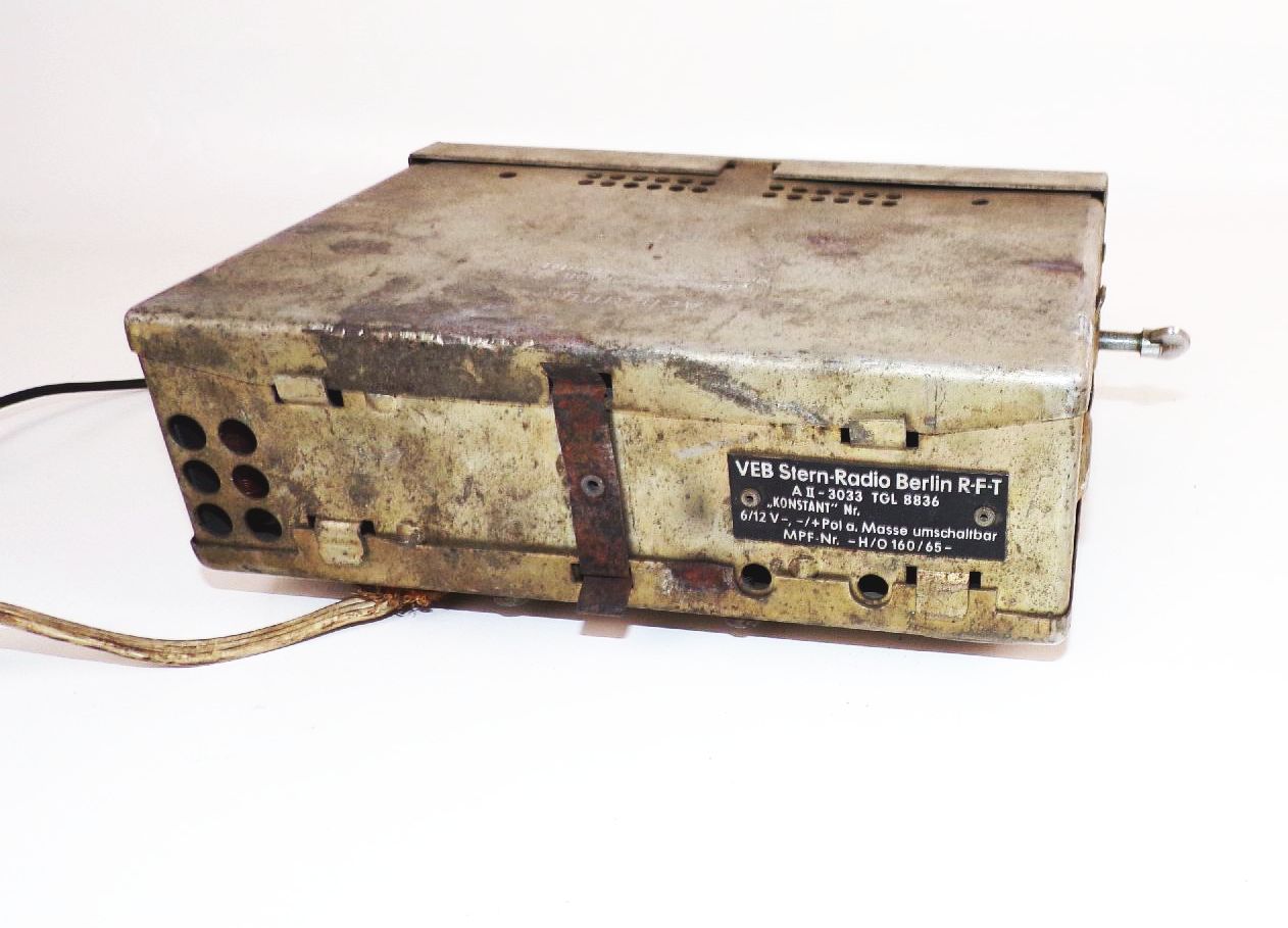 RFT Konstant Autoradio Oldtimer 