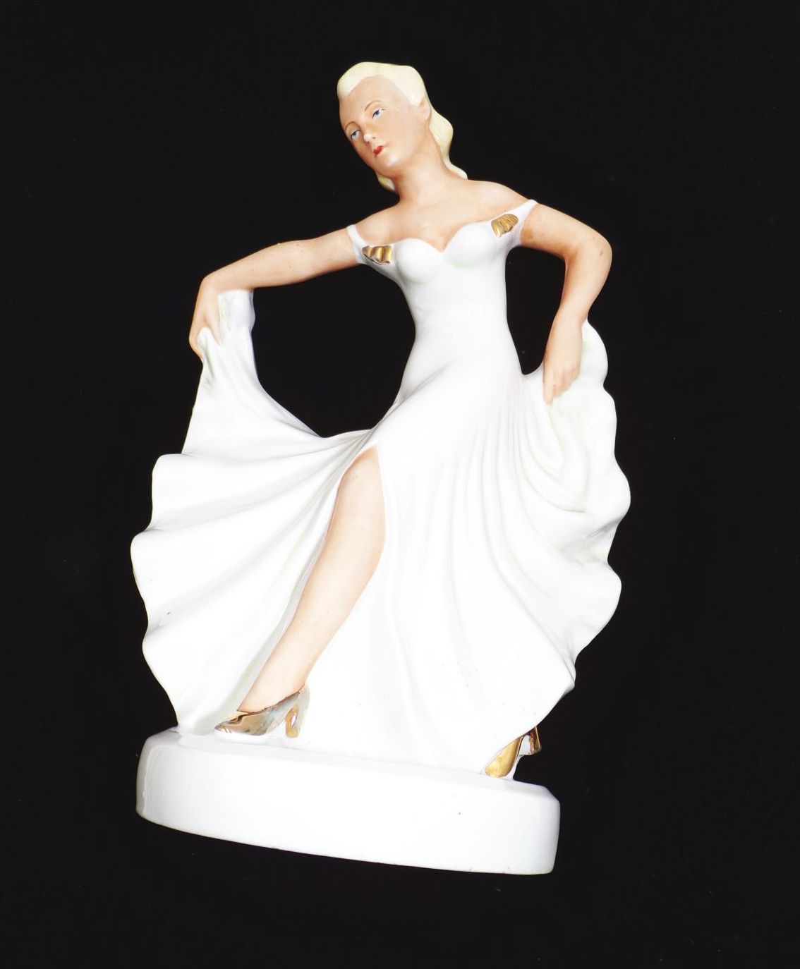 Porzellanfigur Tänzerin Gräfenthal Art Deco 