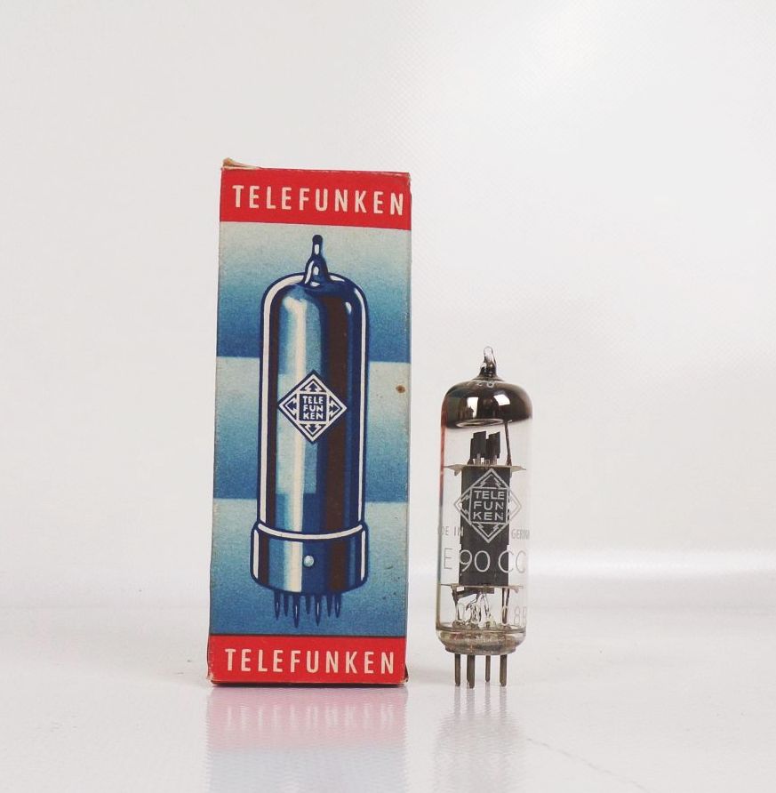 Telefunken Röhre E90CC unbenutzt OVP tube NOS