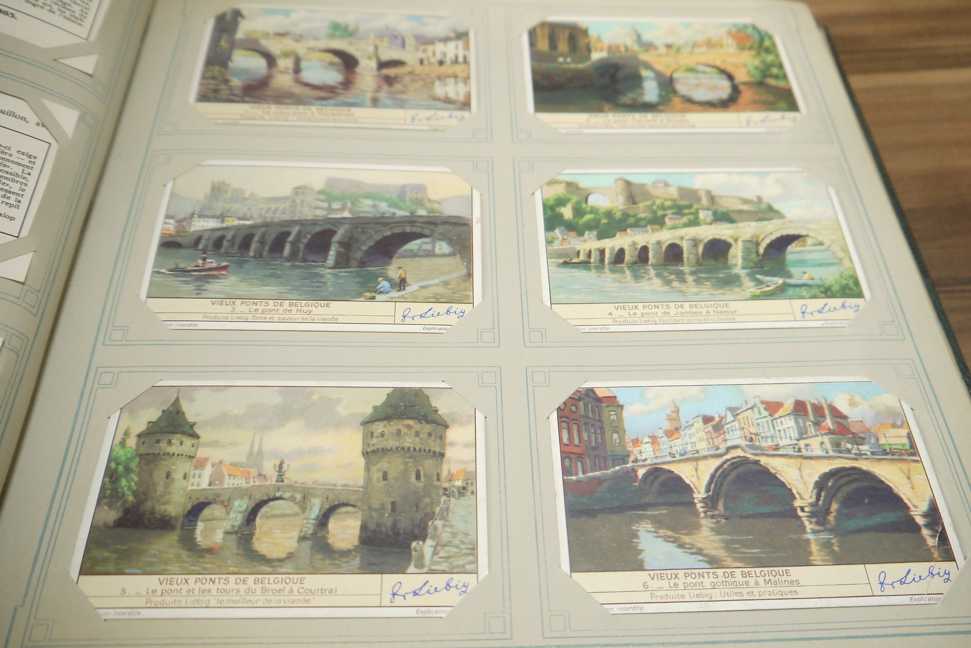 Chromo Album ca 50 Seiten 300 Karten Liebig Sammelbilder