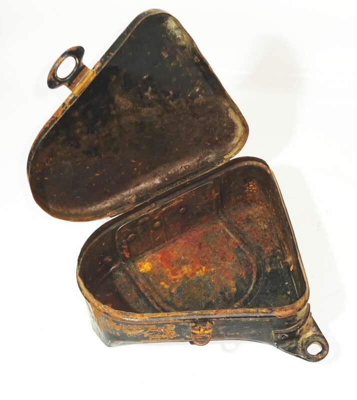 Alter DKW Motorrad Werkzeugkasten Oldtimer 