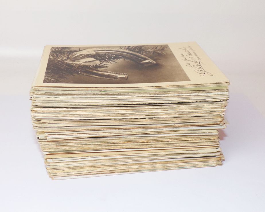 Konvolut 200 Glückwunsch Ansichtskarten Kitsch vor 1945 Konvolut 200 Glückwunsch Ansichtskarten Kitsch vor 1945